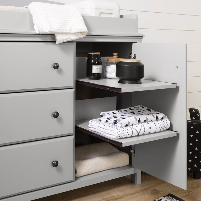 South Shore Cotton Candy Changing Table Dresser & Reviews Wayfair